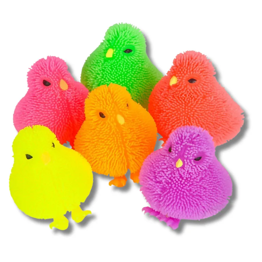 Assorted Chicken Puffer fidget toy — wholesale Fidgets & Sensory by the case