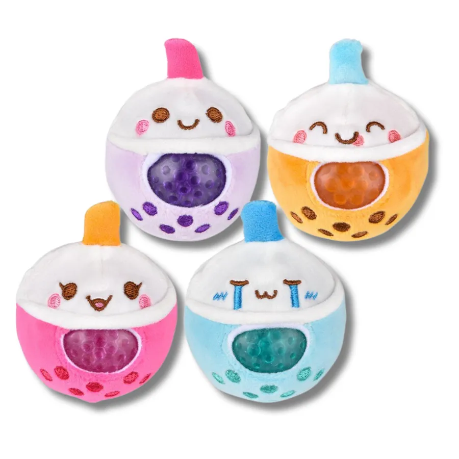 Bubble Tea Squeezy Bead Plush Toy For Kids — wholesale Plush & Squishies by the case