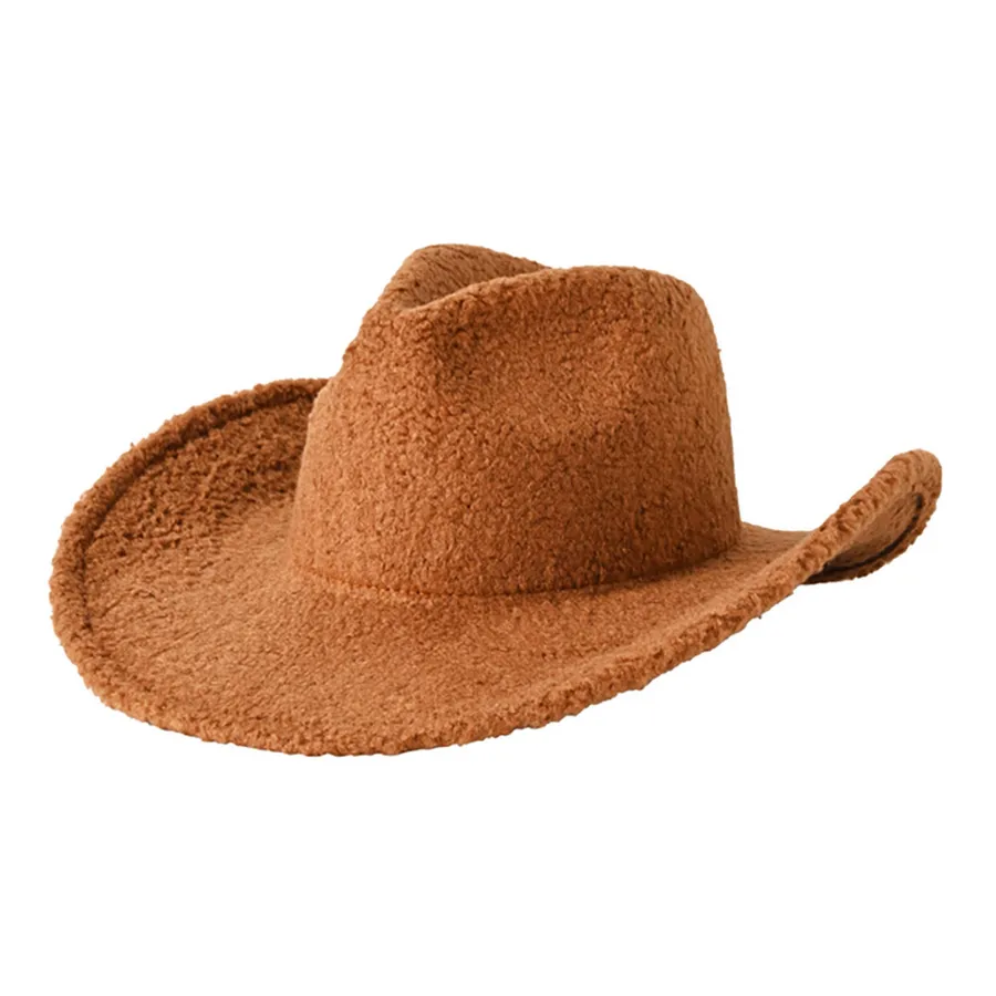 Attractive Fleece Teddy Bear Cowboy Hat - Assorted — wholesale Apparel & Accessories by the case