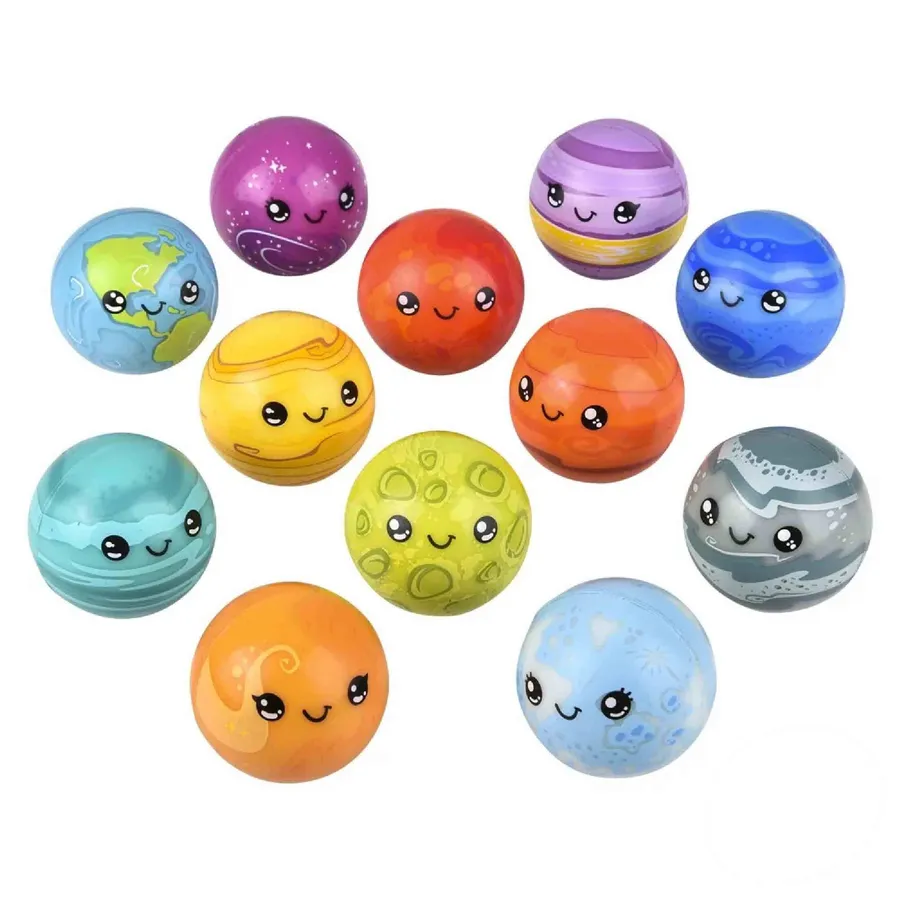 Planets Bounce Ball Kids Toys- Assorted — wholesale Toys & Games by the case