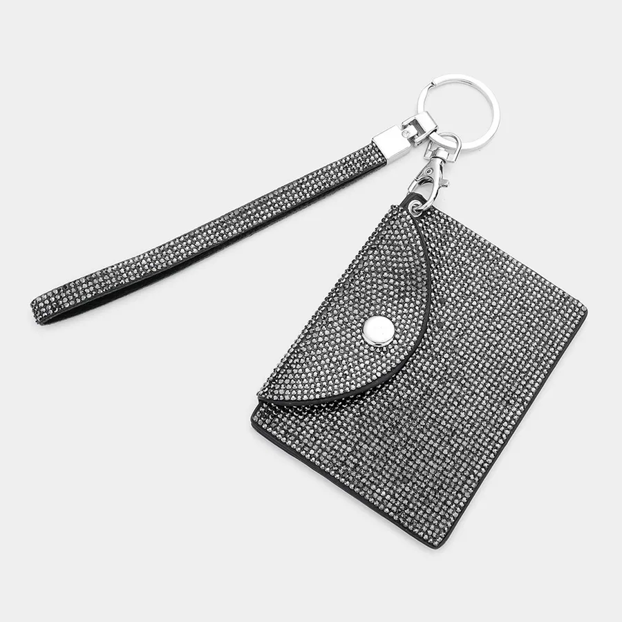 Fashionable Card Holder Wallet Keychain — wholesale Keychains & Charms by the case