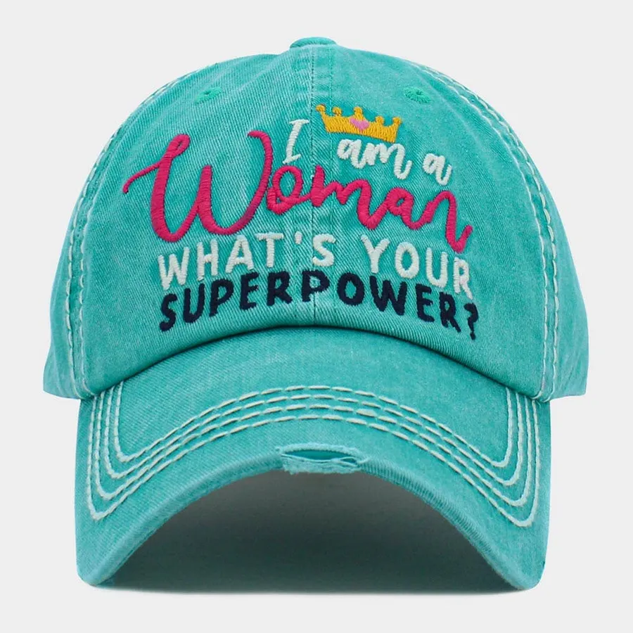 Trendy Message Vintage Baseball Cap - Assorted — wholesale Apparel & Accessories by the case