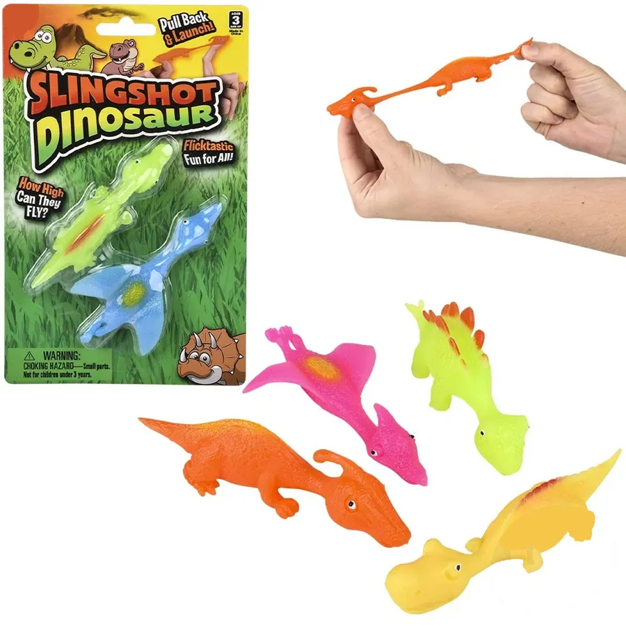 Stretchy Dinosaur Slingshot Kids Toys In Bulk — wholesale Toys & Games by the case