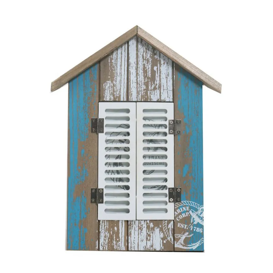 Wooden Beautiful Design Hut Shaped Photo Home Decores — wholesale Home & Décor by the case