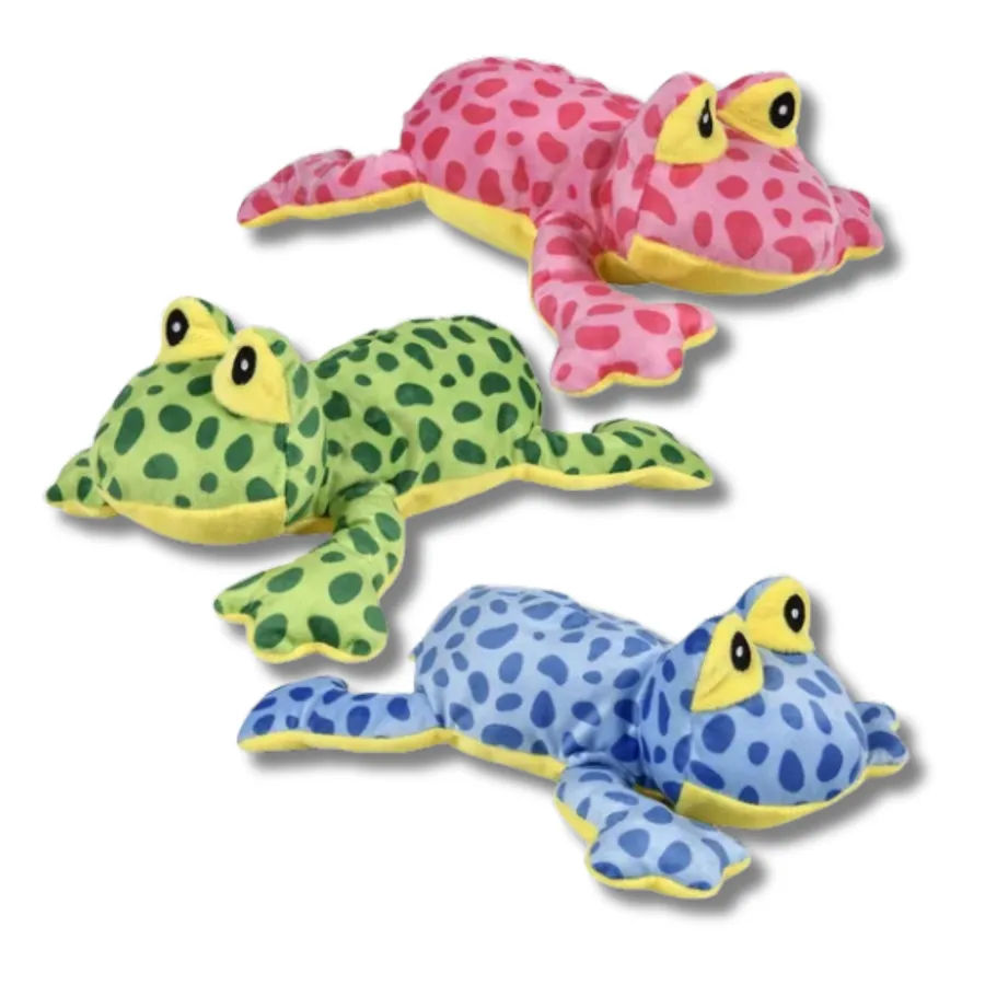Soft Stuffed Plush Frog Animal Kids Toy - Assorted — wholesale Plush & Squishies by the case