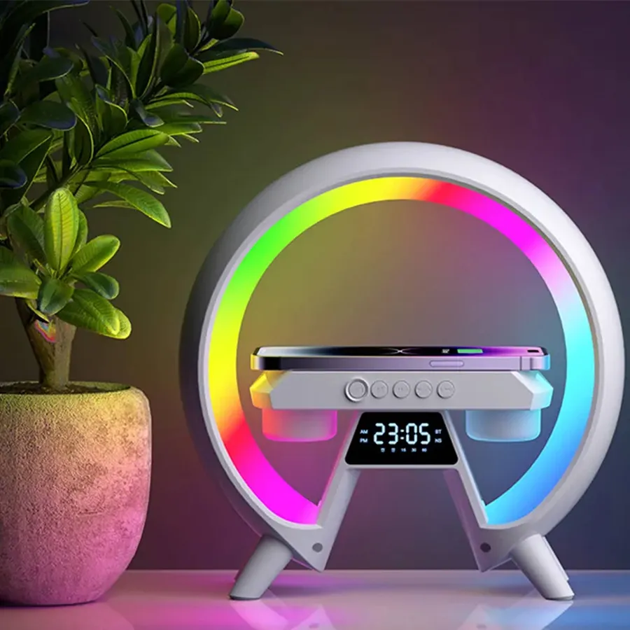 Creative Multi-Function Wireless Charger With Music Speaker — wholesale Tech & Gadgets by the case