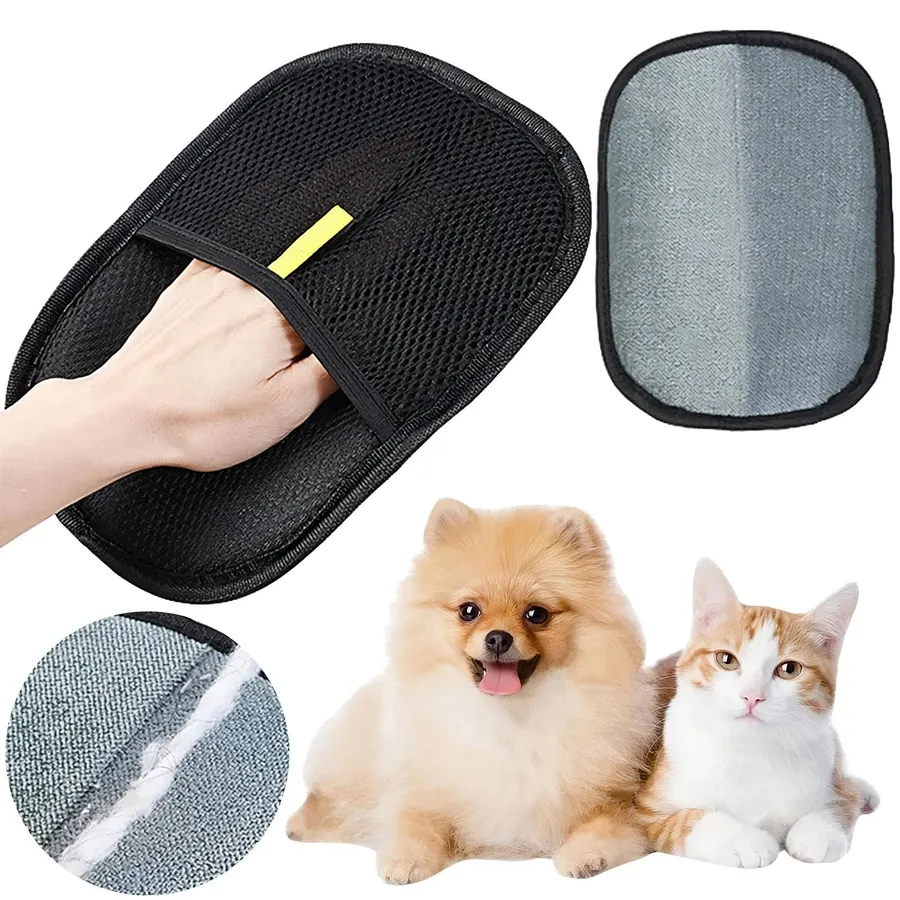 Pet Grooming Glove Hair Remover | Dog Cat Lint Remover — wholesale Apparel & Accessories by the case