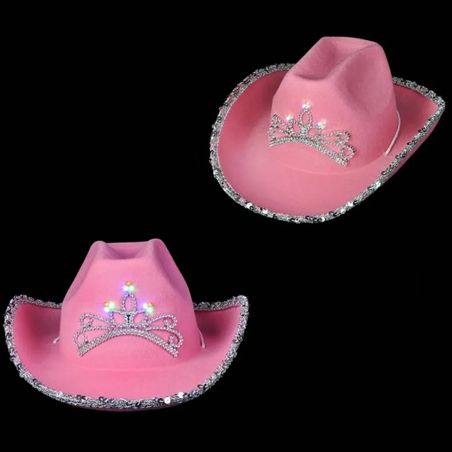 Youth Tiara Cowboy Hats For Women's — wholesale Apparel & Accessories by the case