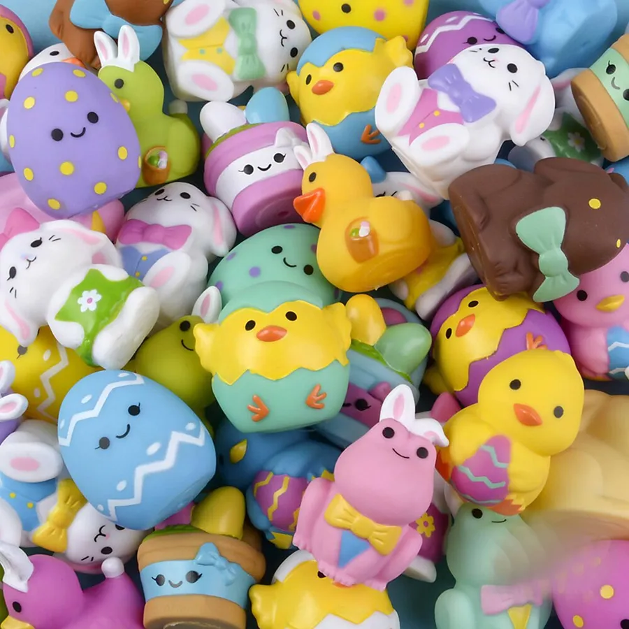 Easter Character Rubber Gifts For Kids - Assorted — wholesale Seasonal & Holiday by the case