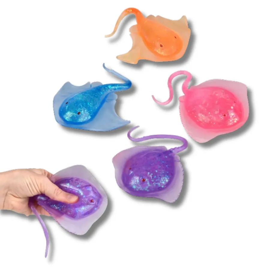 Fish Squeezy Sugar Fidget Kids Toy- Assorted — wholesale Fidgets & Sensory by the case