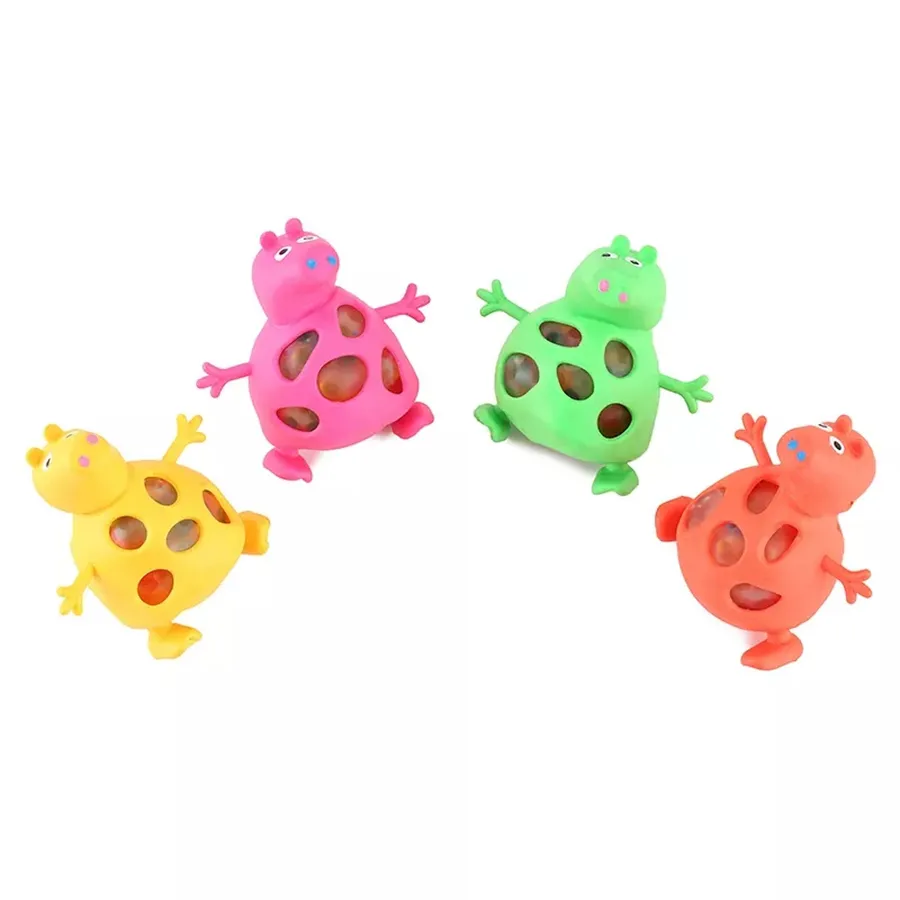 Colorful Pig Style Water Beads Squishy Kids Toy — wholesale Plush & Squishies by the case