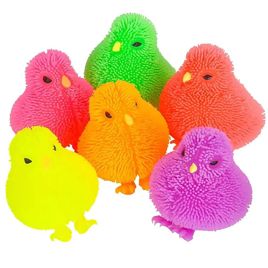 Colorful Chick Puffers Kids Toy -Assorted — wholesale Toys & Games by the case