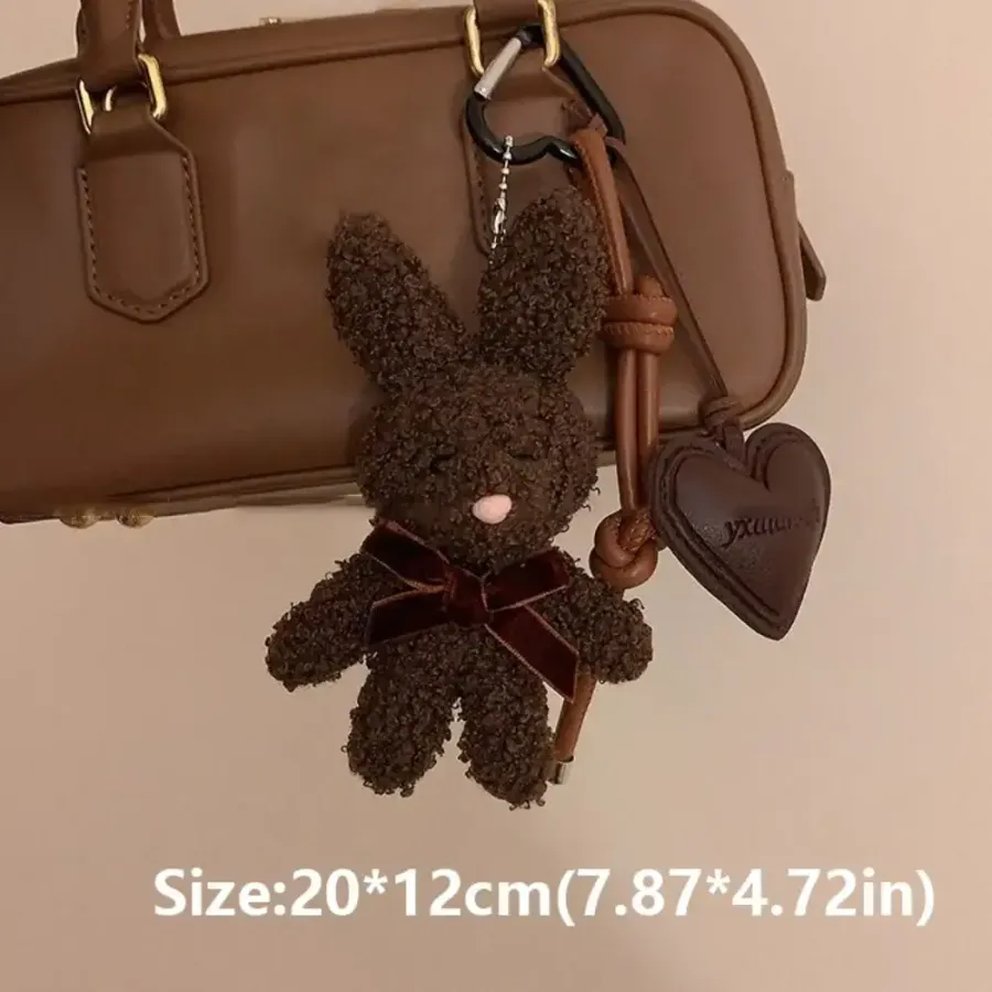 Easter Cute Plush Bunny Bag Pendant – Key Ring Charm — wholesale Plush & Squishies by the case