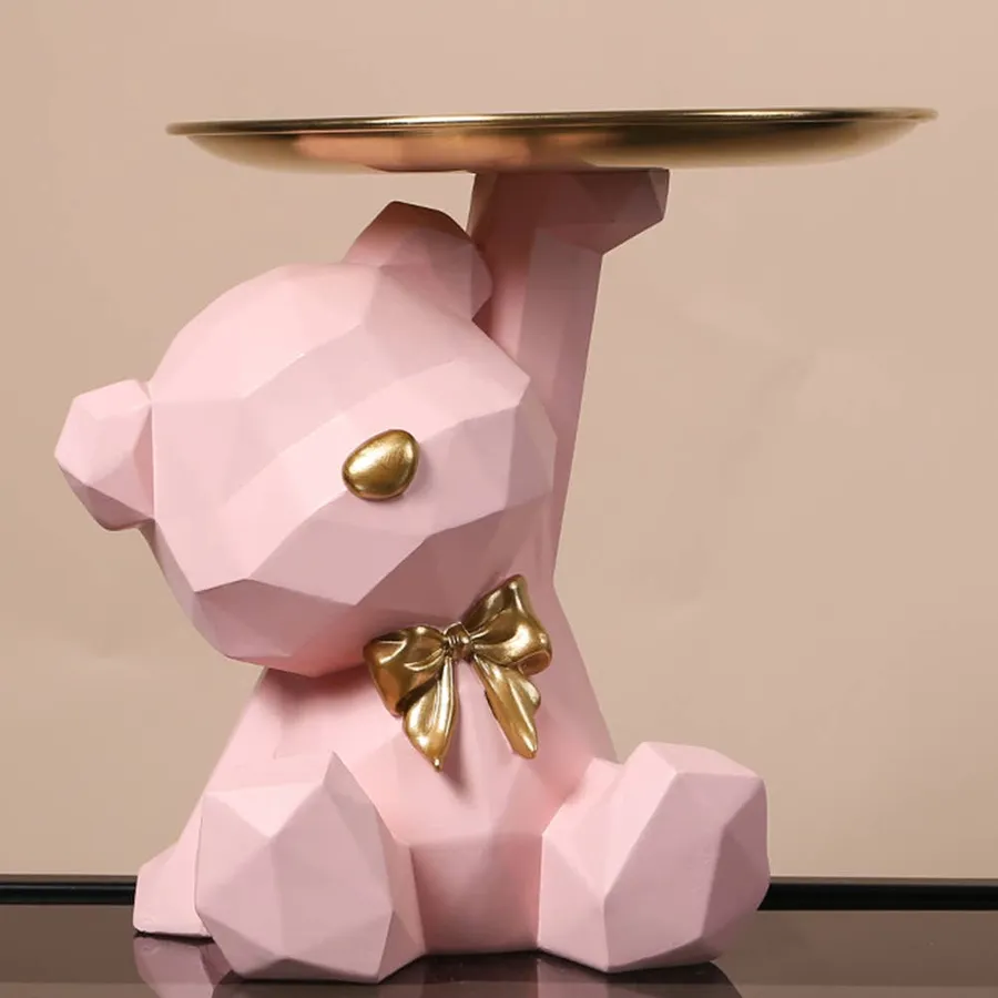 Resin Bear Key Holder – Household & Desk Decoration — wholesale Home & Décor by the case