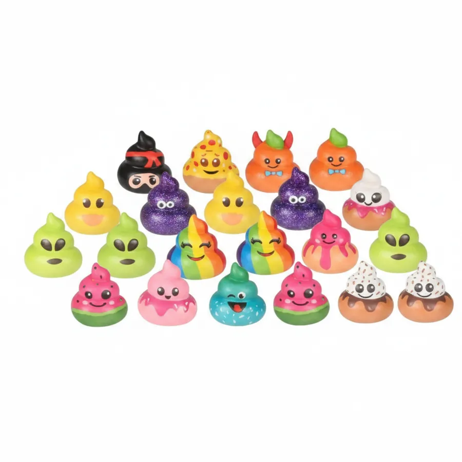 6-Inch Poop Squishy Toy - Jumbo Sensory Fidget and Stress Ball — wholesale Fidgets & Sensory by the case