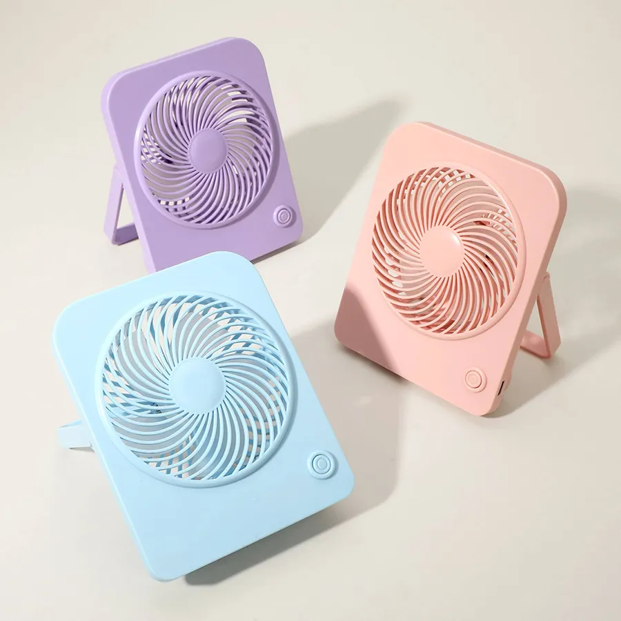 Rechargeable Portable Desktop Fan - Assorted — wholesale Stationery & Office by the case
