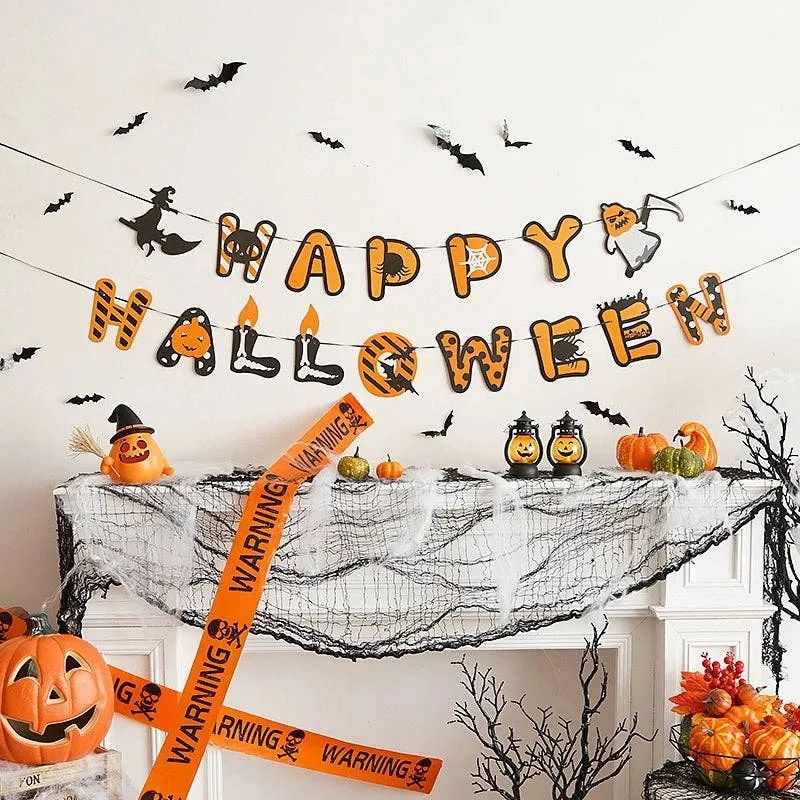 Halloween Hanging Flag - Spider Web Decor for Halloween — wholesale Seasonal & Holiday by the case