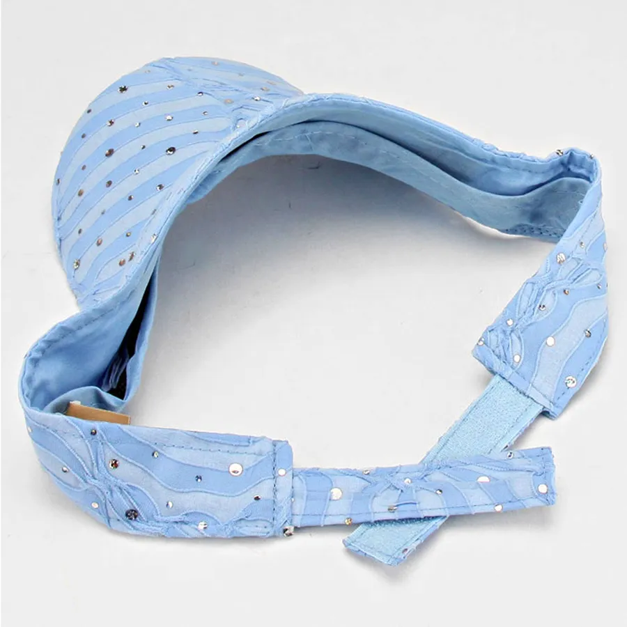 Ruffled Fashion Visor Hat — wholesale Apparel & Accessories by the case