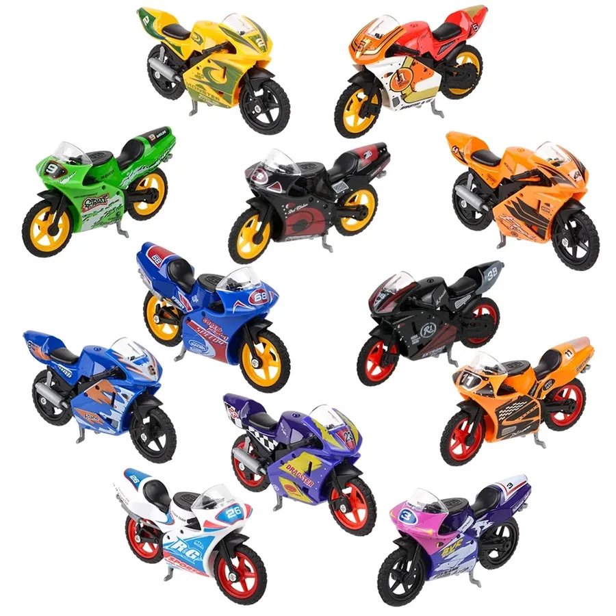 Diecast Sports Bike Motorcycle Kids Toy - Assorted — wholesale Toys & Games by the case