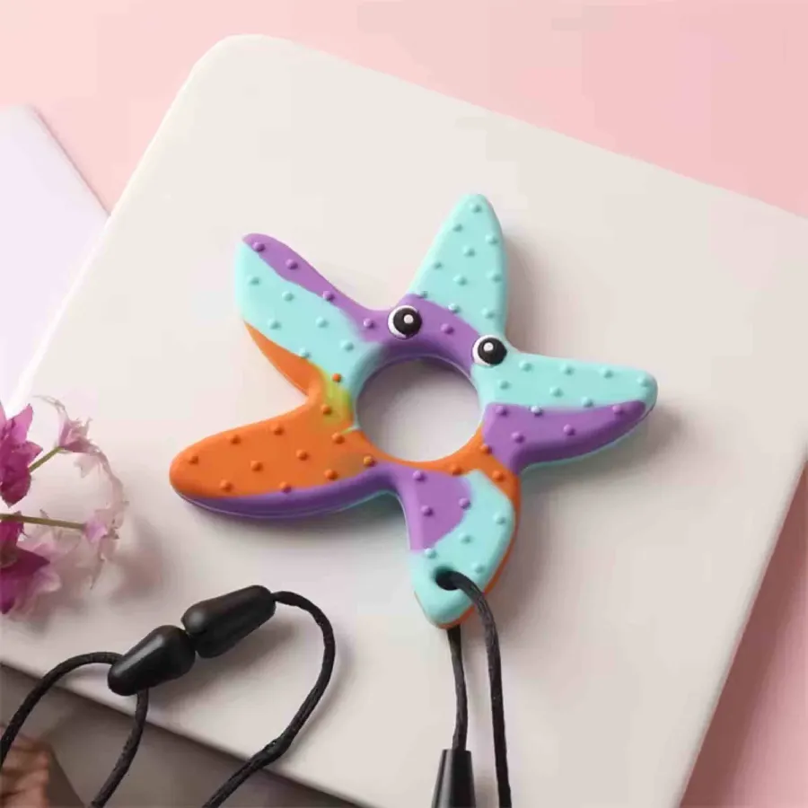 Silicone Teether Food Grade Toy For Kids — wholesale Toys & Games by the case