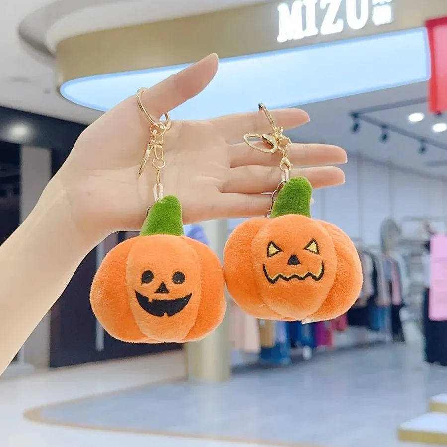 Pumpkin Plush Keychain In Bulk — wholesale Plush & Squishies by the case