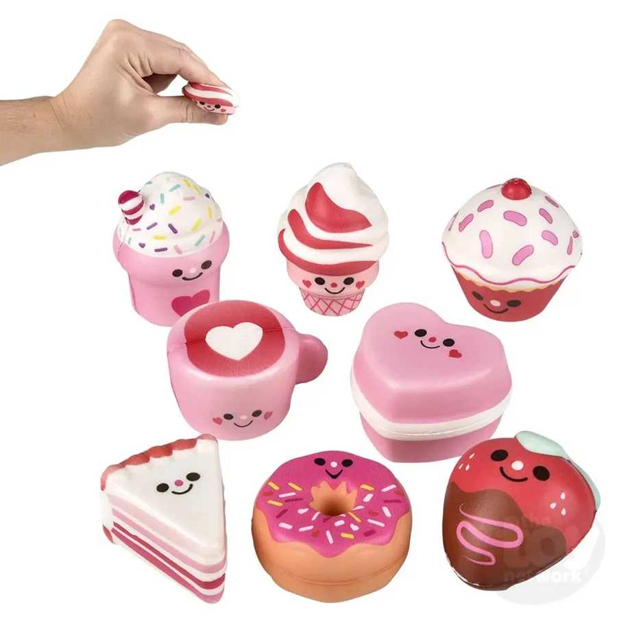 Micro Squishy Fun Treats Fidget Kids Toy- Assorted — wholesale Fidgets & Sensory by the case