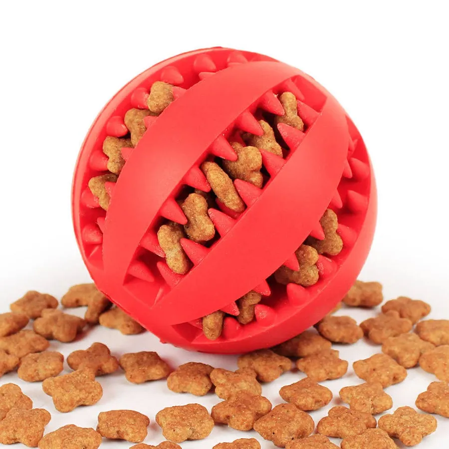 Interactive Treat Dispensing Dog Ball – Puzzle Toy Bulk — wholesale Pet by the case
