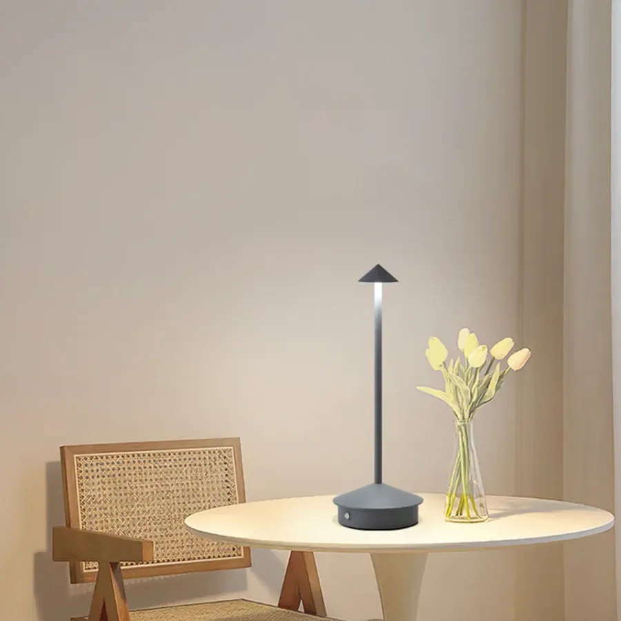 Ambient LED Table Lamp Rechargeable — Gullee Gadgets Touch C — wholesale Home & Décor by the case