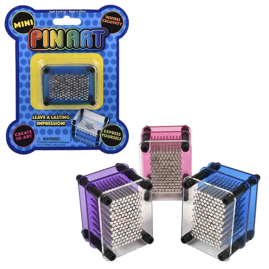 Mini Pin Art Games Toy For Kids In Bulk — wholesale Toys & Games by the case