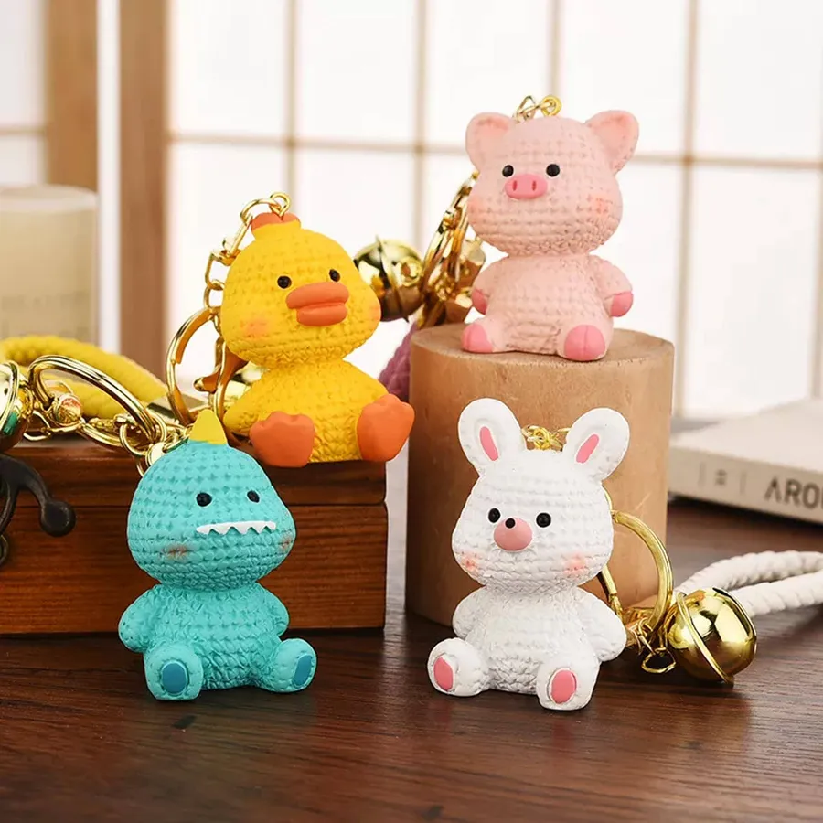 Animal Soft Plush Keychain - In Bulk — wholesale Plush & Squishies by the case