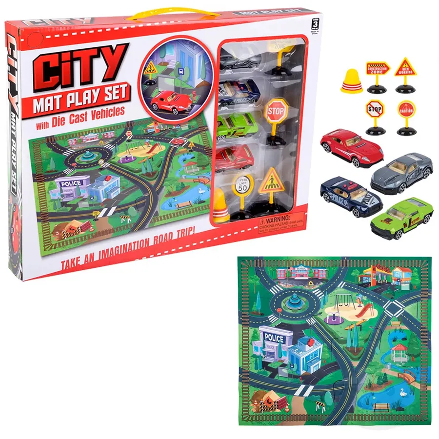 Die Cast Car Set Kids Toy - Assorted — wholesale Toys & Games by the case