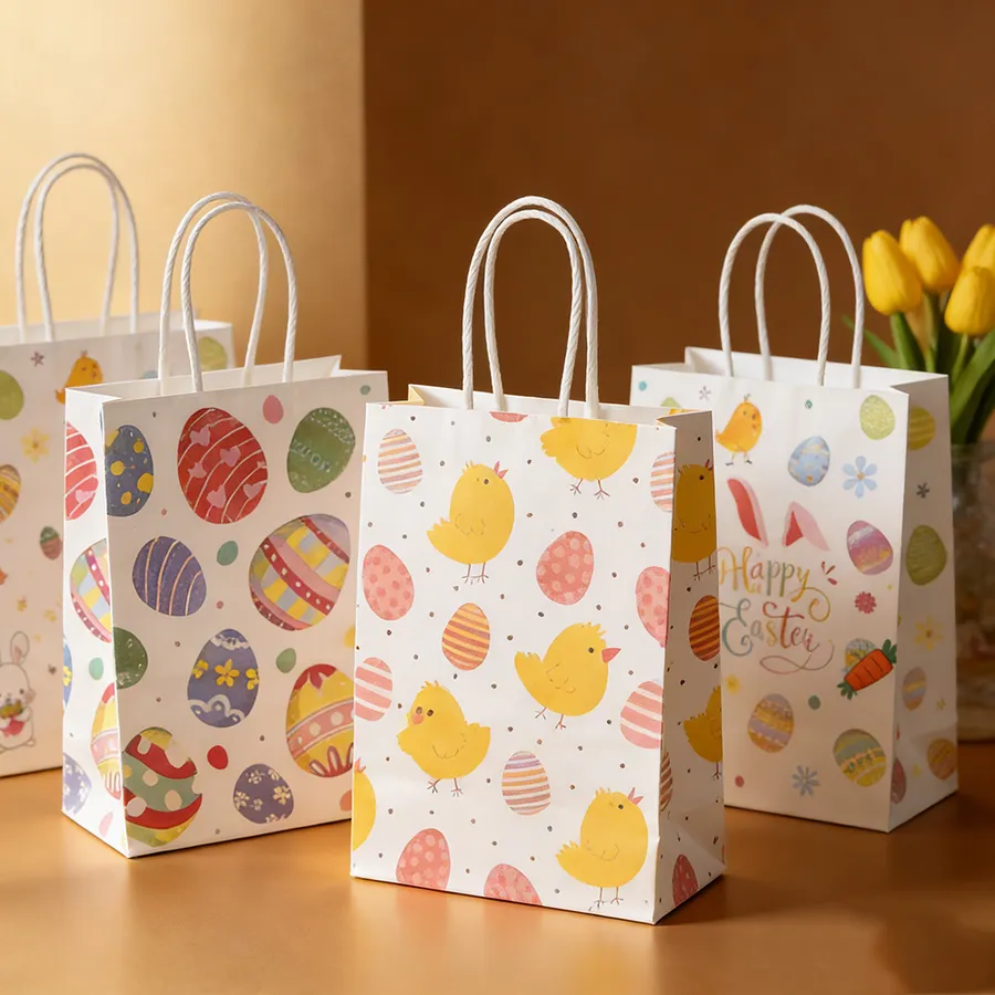 Back To School Themed Kraft Paper Bags - Assorted — wholesale Party & Gifts by the case