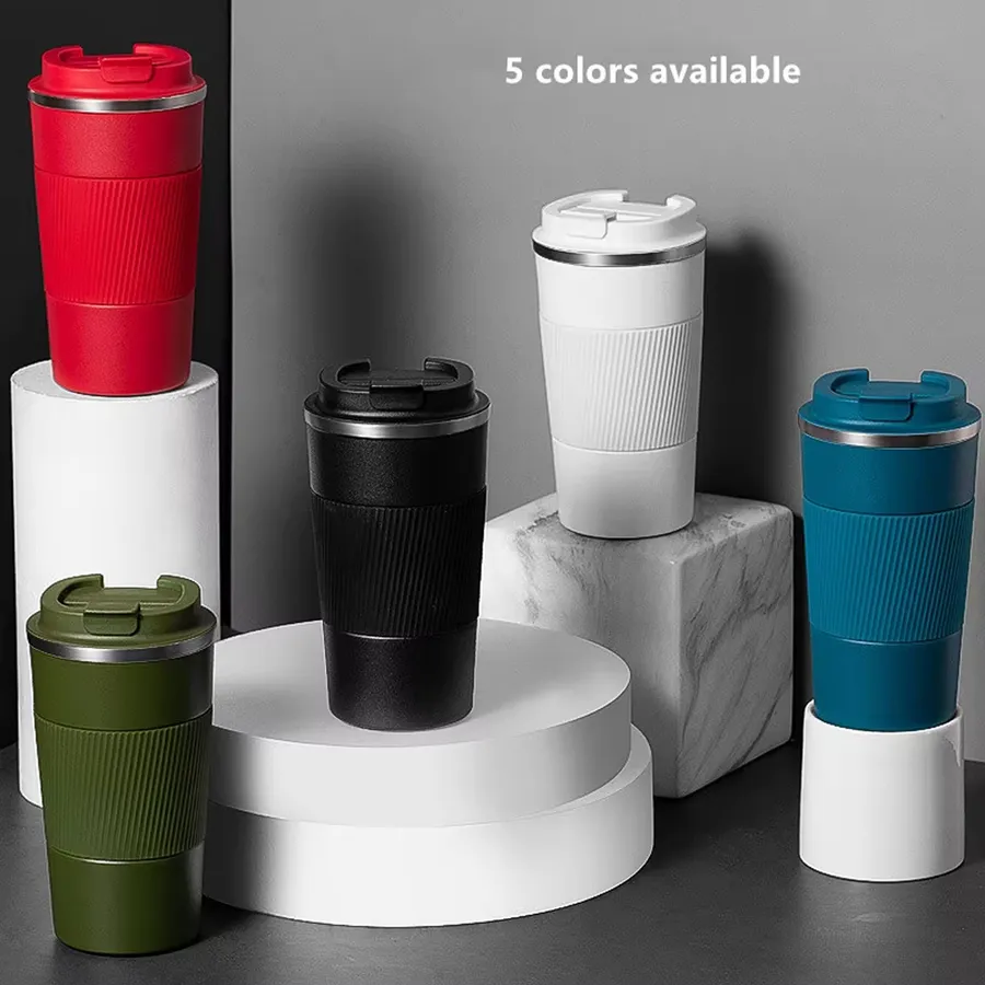 Leak Proof Stainless Steel Travel Thermos Mug - Assorted — wholesale Kitchen & Drinkware by the case