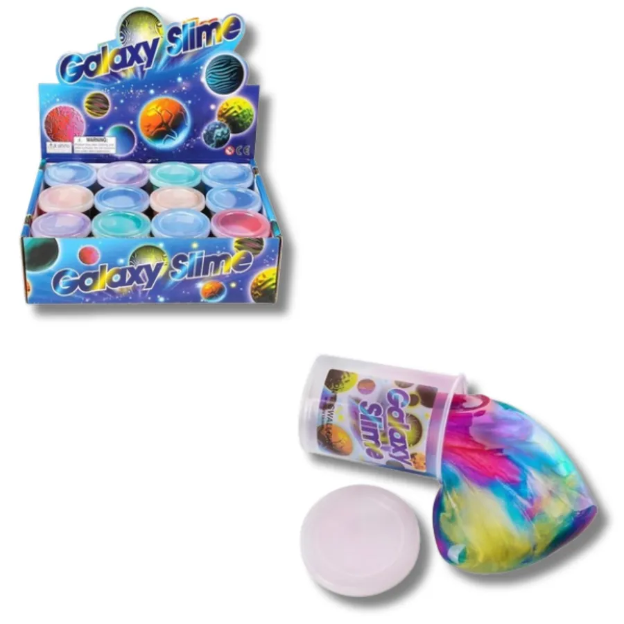 Galaxy Slime Fidget Fun Kids Toy- Assorted — wholesale Fidgets & Sensory by the case