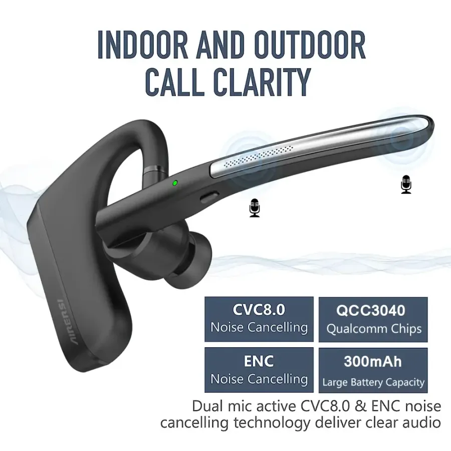 Wireless Earbuds Dual Mic — Gullee Gadgets K22 Clear Calls — wholesale Tech & Gadgets by the case