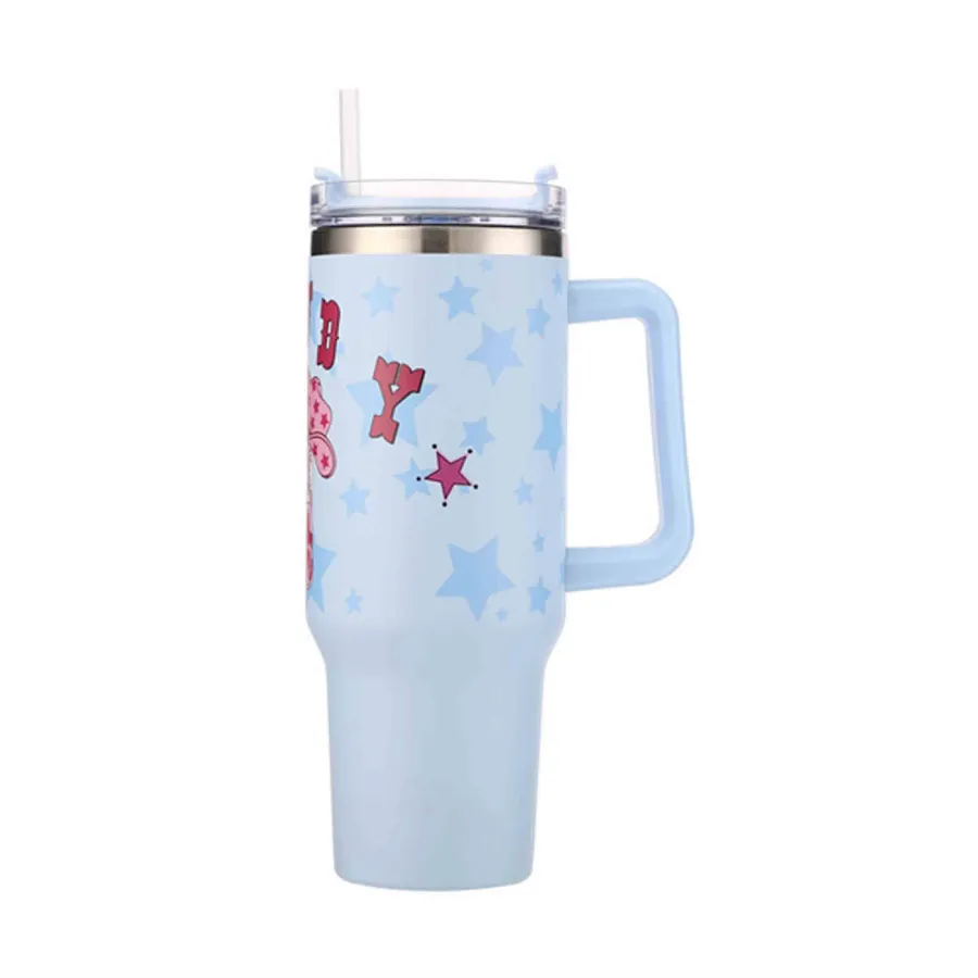 Howdy Cowboy Boots Printed Cup Home Décor — wholesale Kitchen & Drinkware by the case