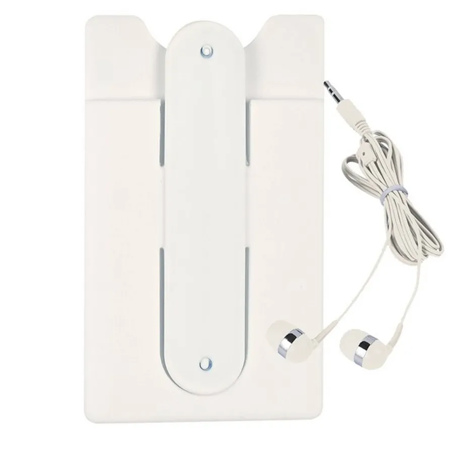 Phone Wallet With Earbuds- Assorted — wholesale Tech & Gadgets by the case