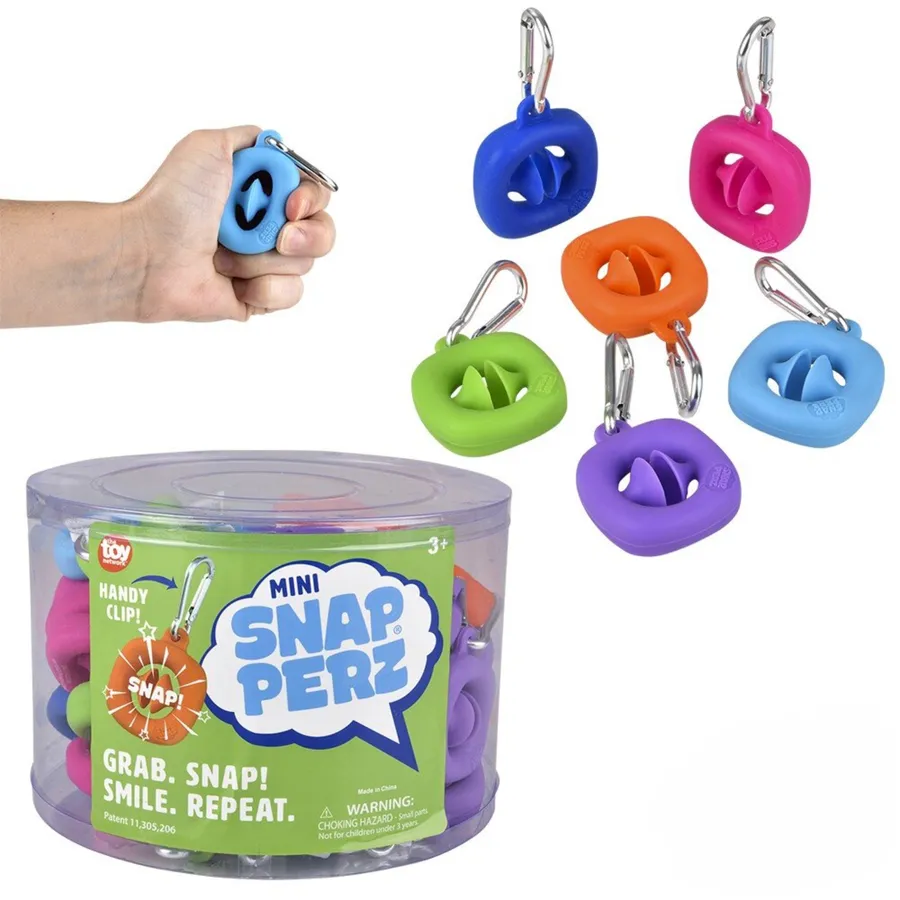 Snapperz Keychain Fun & Interactive Fidget Toy — wholesale Fidgets & Sensory by the case