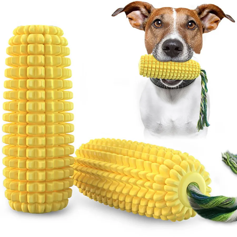 Corn Stick Dental Cleaning Dog Chew Toy — wholesale Pet by the case