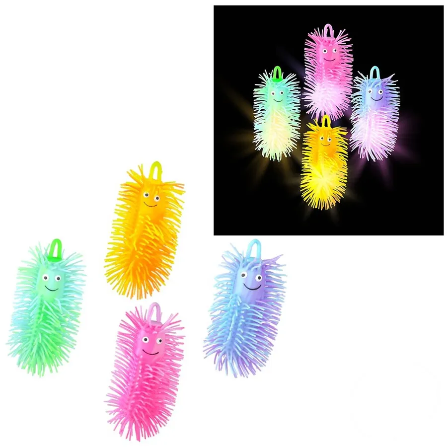Light Up Snake Puffer Wiggler Kids Toy - Assorted — wholesale Toys & Games by the case