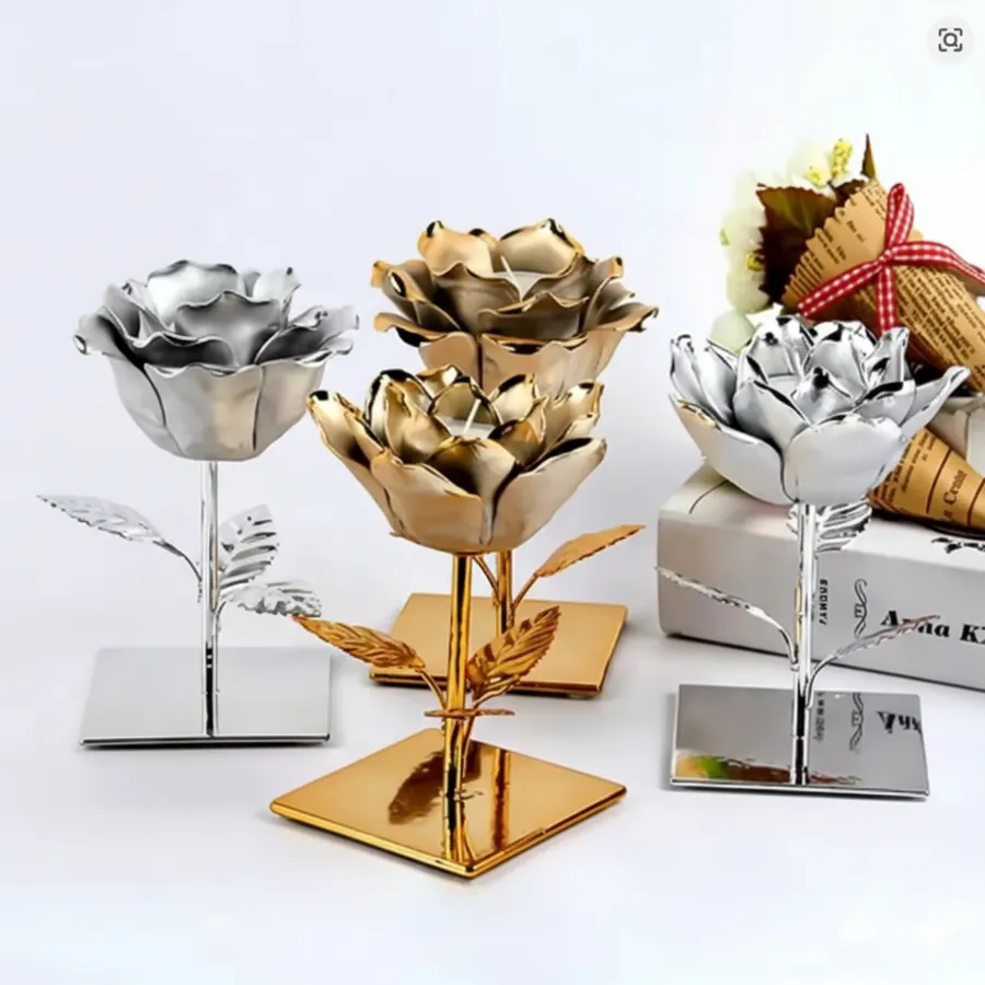 Nordic Ceramic Flower Candle Holder – Home Decor — wholesale Home & Décor by the case