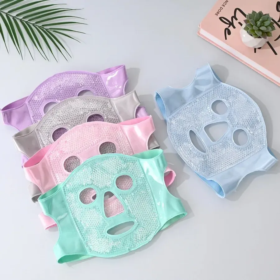 Cooling Face Mask Reusable Gel — Gullee Gadgets Self-Care — wholesale Kitchen & Drinkware by the case
