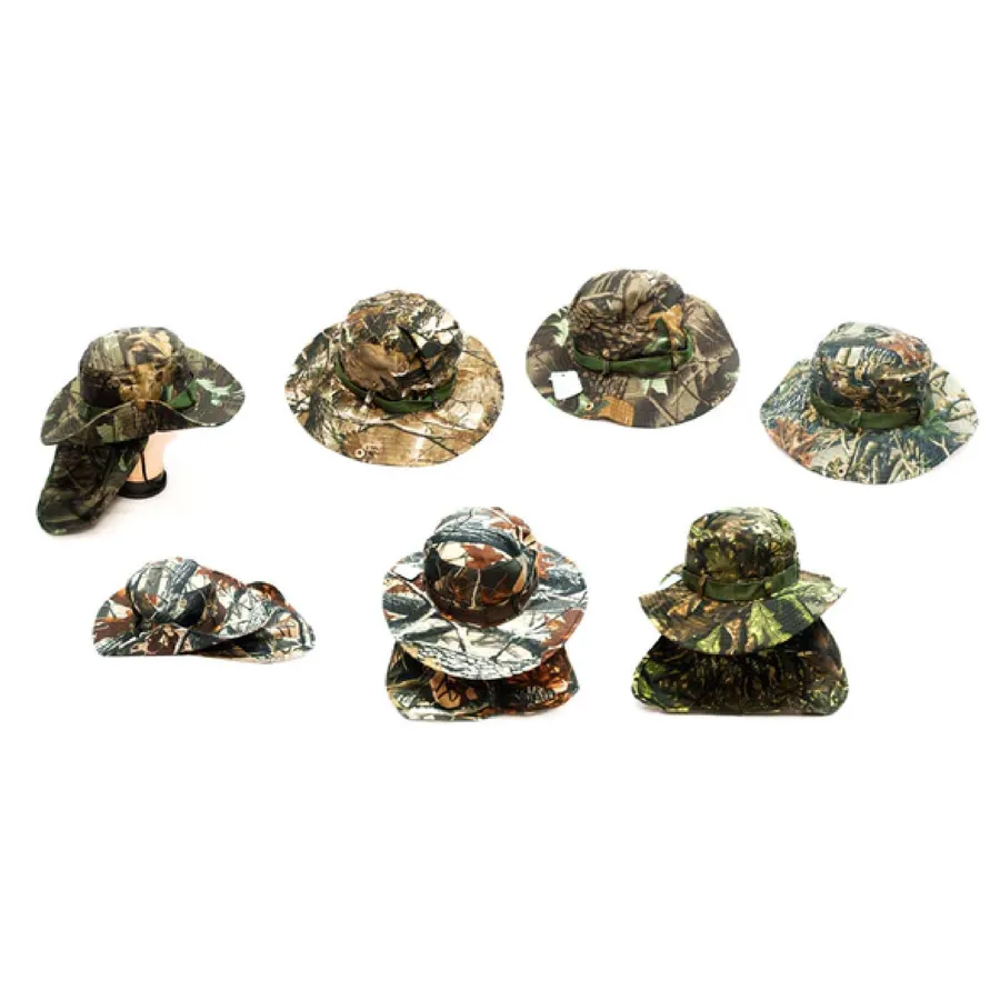 Forest Camouflage Bucket Hat — wholesale Apparel & Accessories by the case