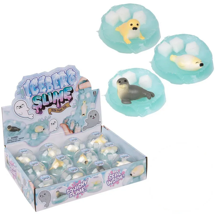 Iceberg Seal Slime Putty Kids Toy - — wholesale Fidgets & Sensory by the case