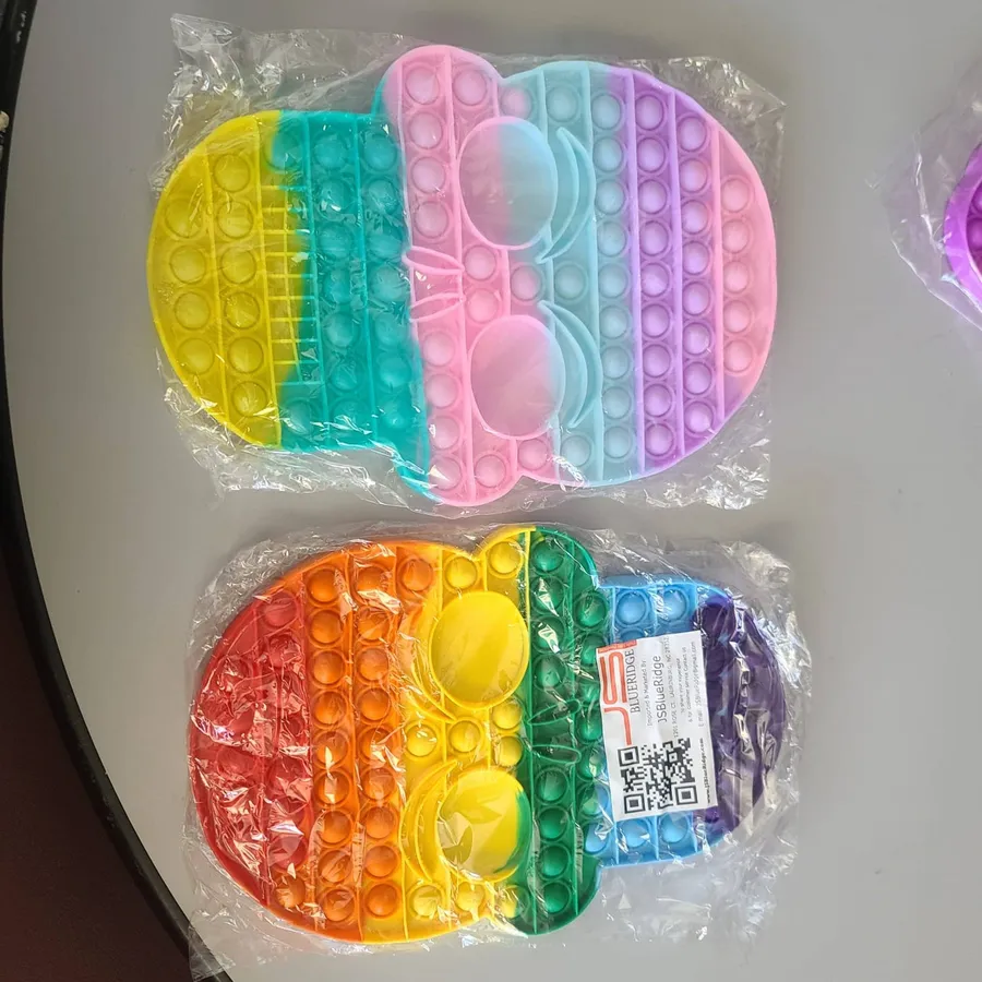 In Bulk Skull Pop It Push Bubble Sensory Toy — wholesale Fidgets & Sensory by the case