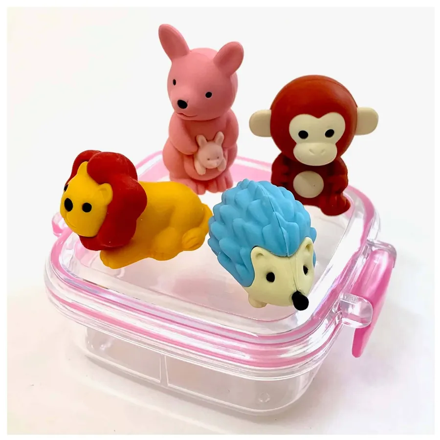 Holiday Cartoon Eraser For Schooling Kids- Assorted — wholesale Seasonal & Holiday by the case