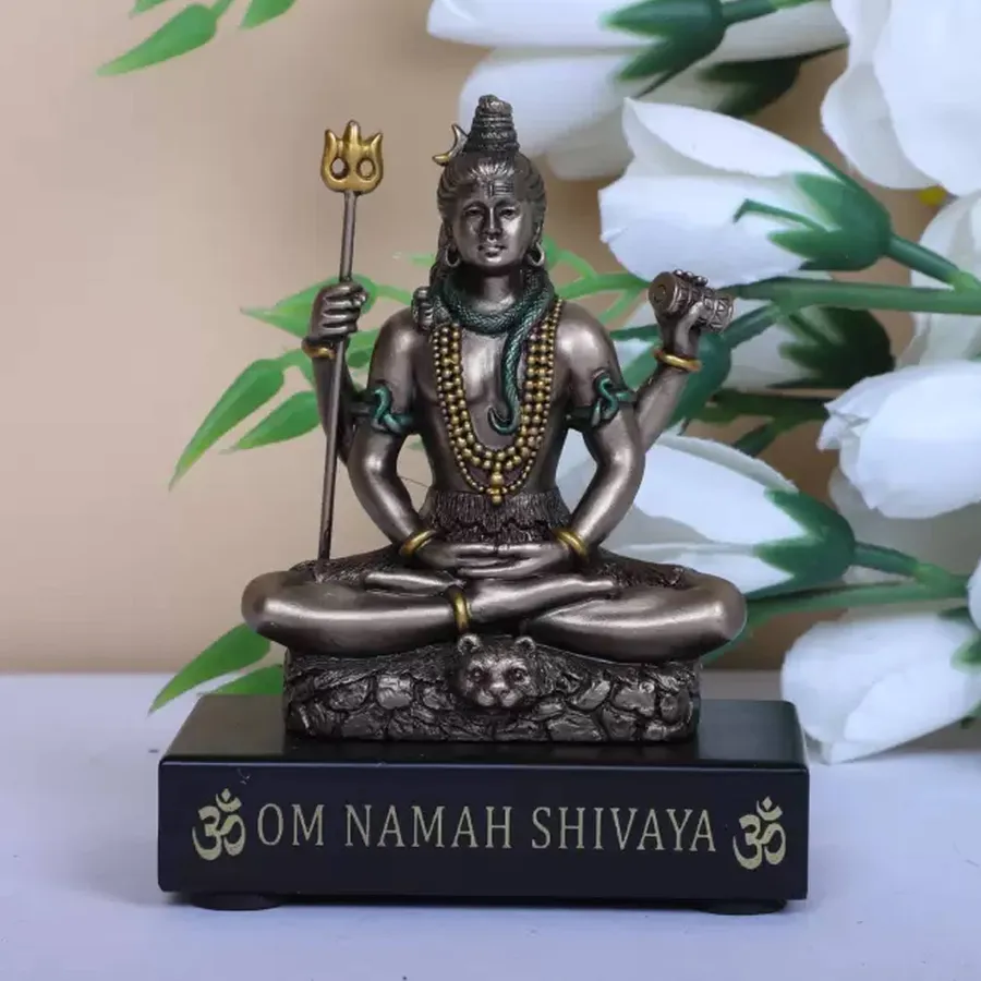 Divine Antique Piece Lord Shiva's Pres Home Decores — wholesale Home & Décor by the case