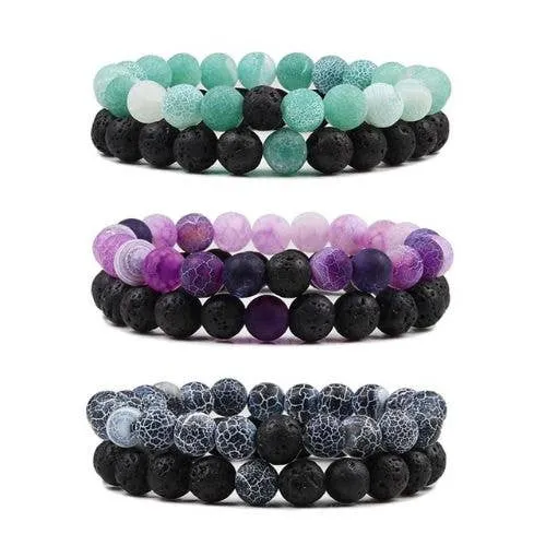 Adjustable Wellness Stone Bracelet | Self-Care Gift — wholesale Apparel & Accessories by the case