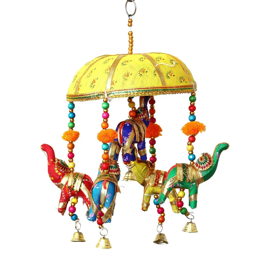 Multicolor Handmade Elephant Wall Ring — wholesale Home & Décor by the case