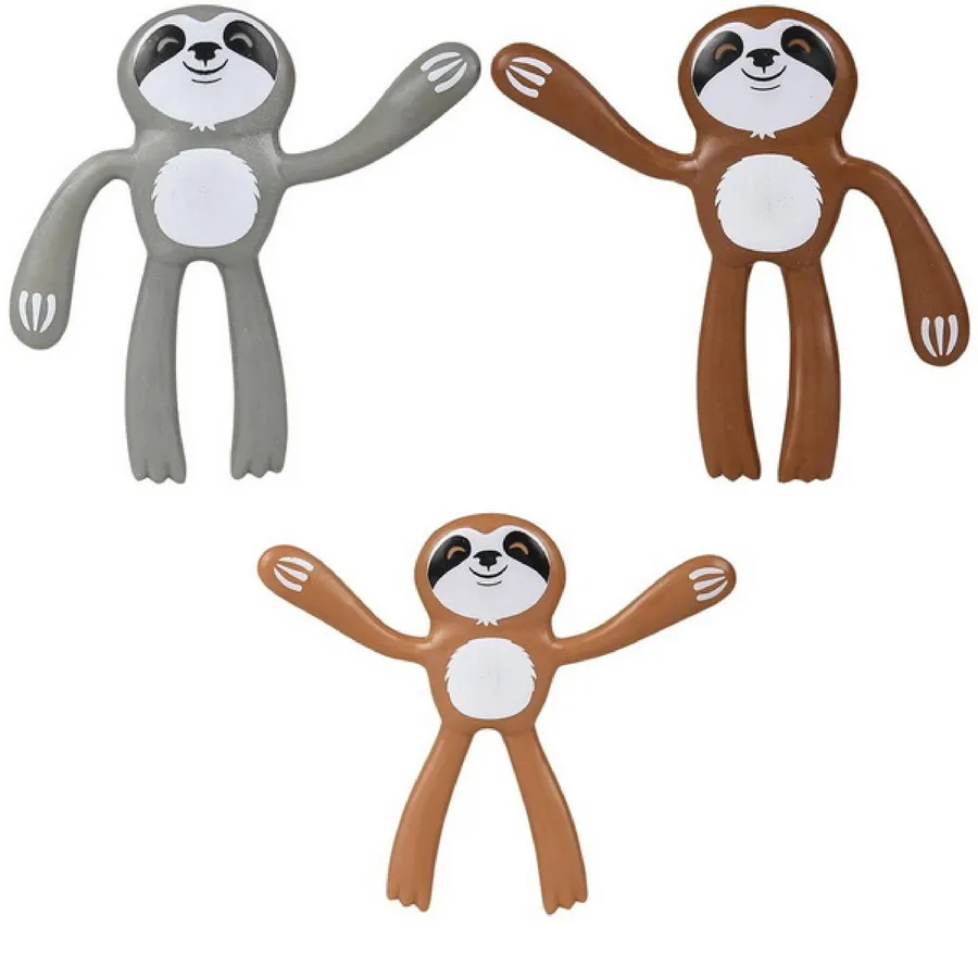 Easter Bendable Sloth Toys — wholesale Seasonal & Holiday by the case